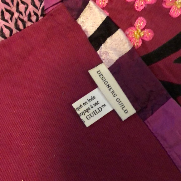 Lot of 4 throw pillow cases designer’s guild artsy - Picture 6 of 7